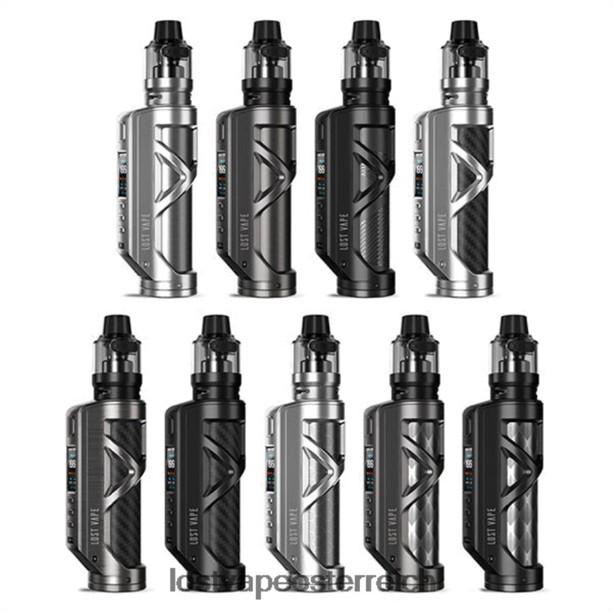 Lost Vape Disposable - 66TH26458 Lost Vape Cyborg Quest-Kit | 100 W Edelstahl/Wabenstruktur