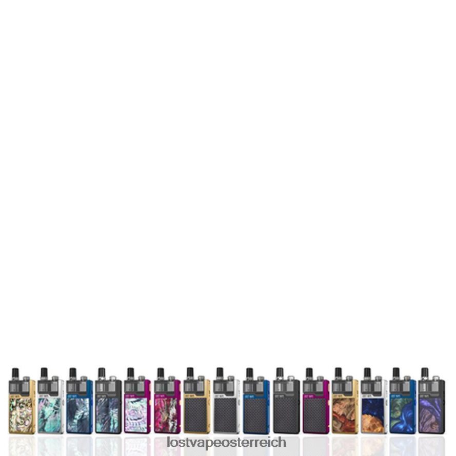 Lost Vape Flavors Österreich - 66TH26495 Lost Vape Orion plus DNA-Pod-Gerätekit Lila strukturierte Kohlefaser