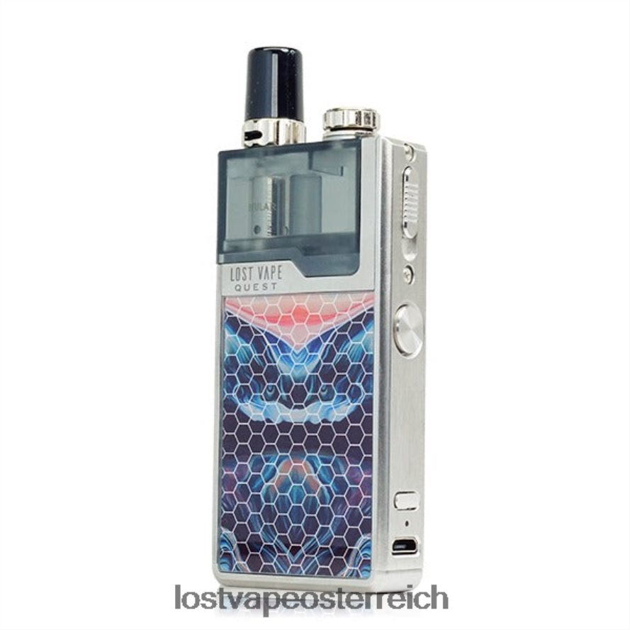 Lost Vape Preis - 66TH26473 Lost Vape Quest Orion Q Pod-Gerät, komplettes Kit Silber/Fantasie