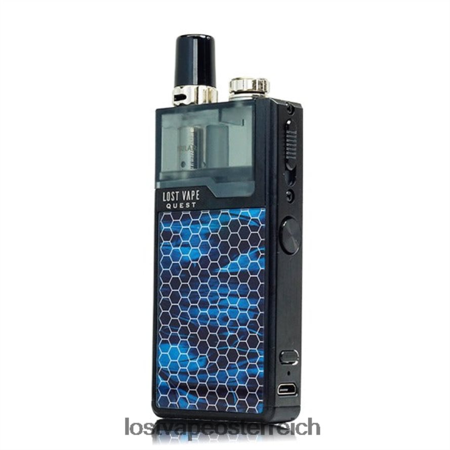 Lost Vape Price - 66TH26469 Lost Vape Quest Orion Q Pod-Gerät, komplettes Kit schwarzes Meer