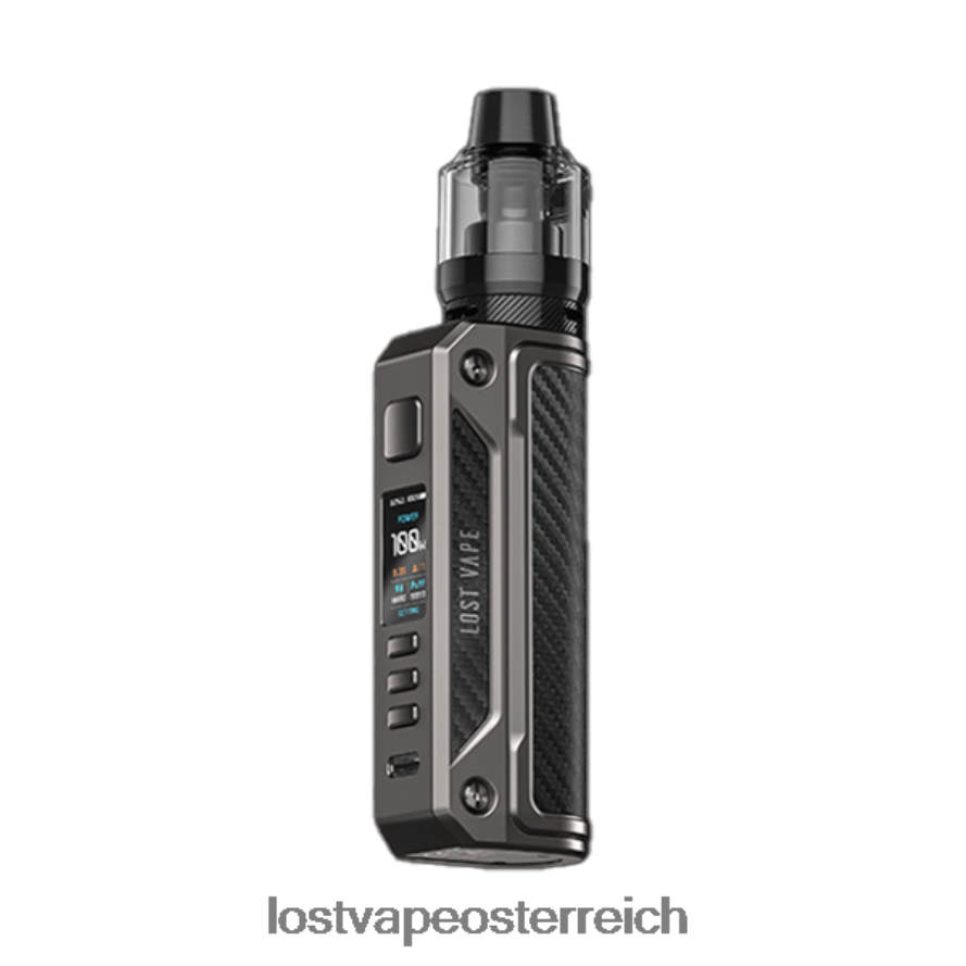 Lost Vape Pods Near Me - 66TH26170 Lost Vape Thelema Solo-100-W-Kit Rotguss/Kohlefaser