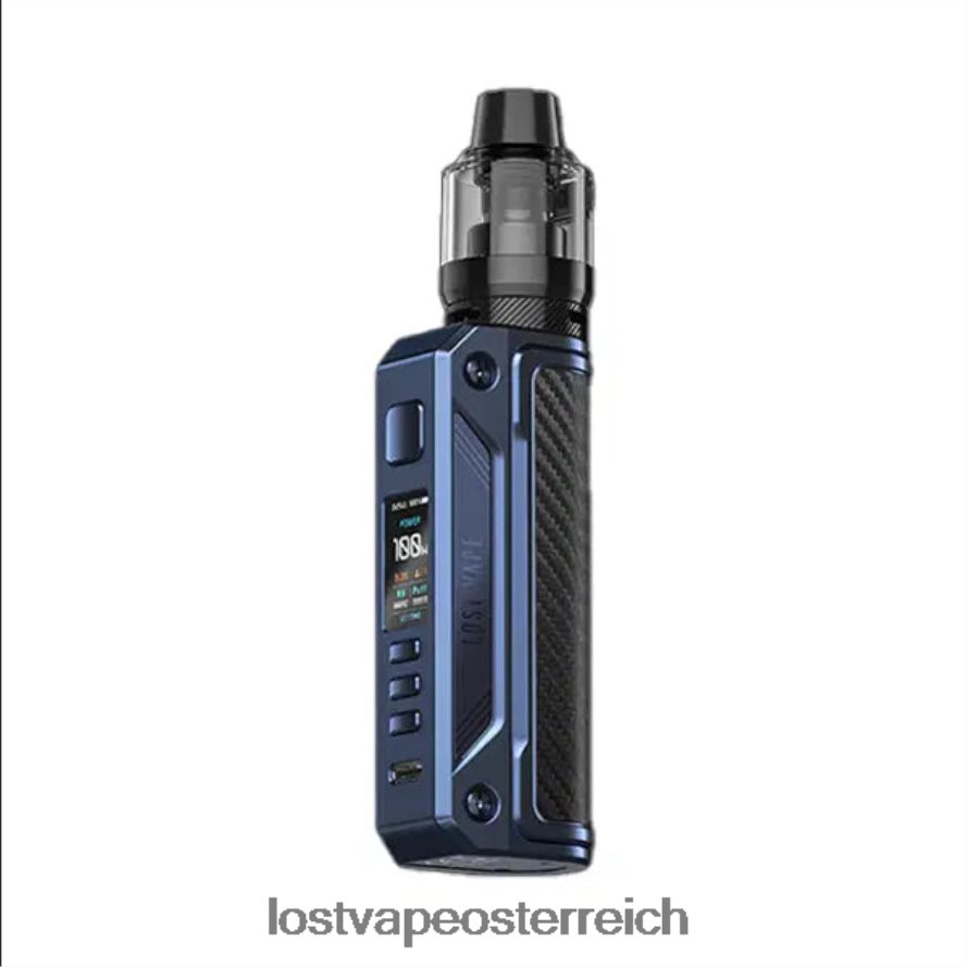 Lost Vape Preis - 66TH26173 Lost Vape Thelema Solo-100-W-Kit Sierrablau/Kohlefaser