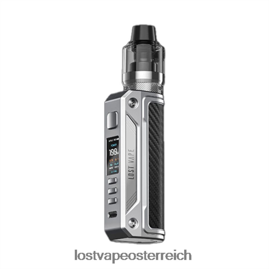 Lost Vape Price - 66TH26169 Lost Vape Thelema Solo-100-W-Kit Edelstahl/Kohlefaser