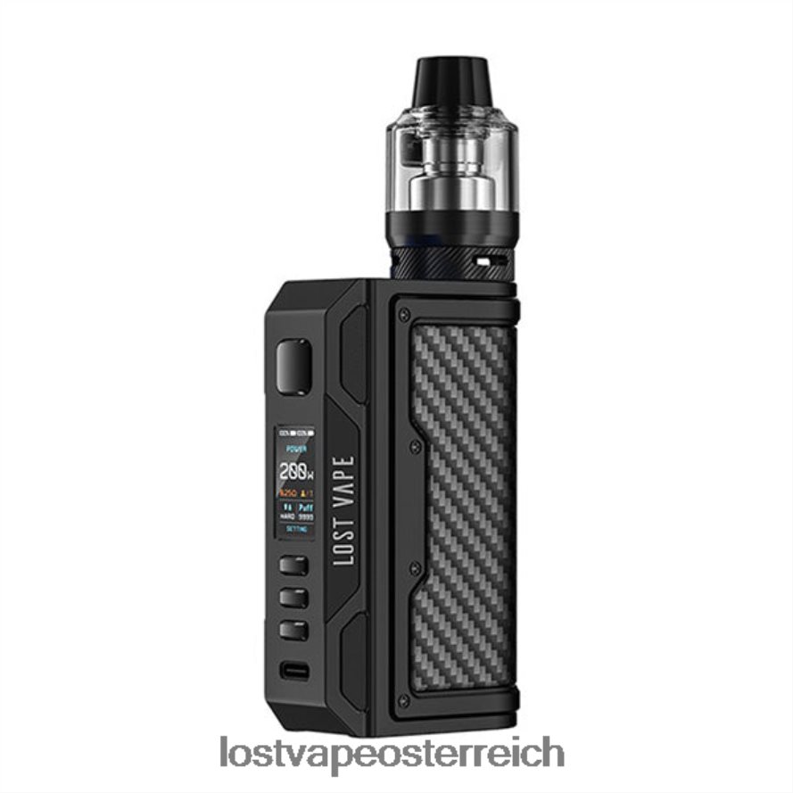 Lost Vape Price - 66TH269 Lost Vape Thelema Quest 200W-Kit Schwarz/Kohlefaser