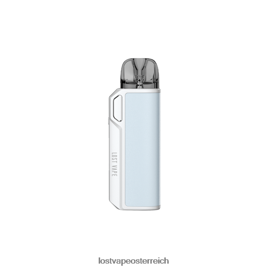 Lost Vape Review Österreich - 66TH2637 Lost Vape Thelema Elite-Pod-System-Kit Silber Blau