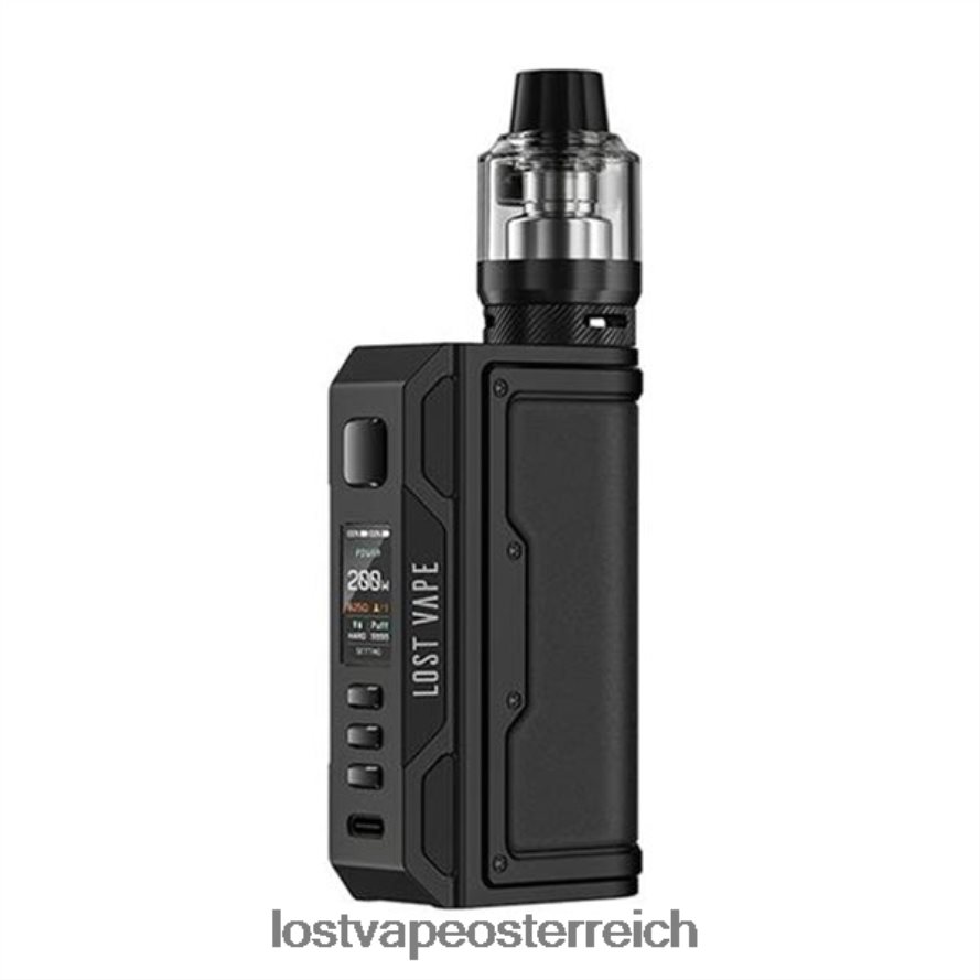 Lost Vape Wien - 66TH26142 Lost Vape Thelema Quest 200W-Kit schwarzes Leder