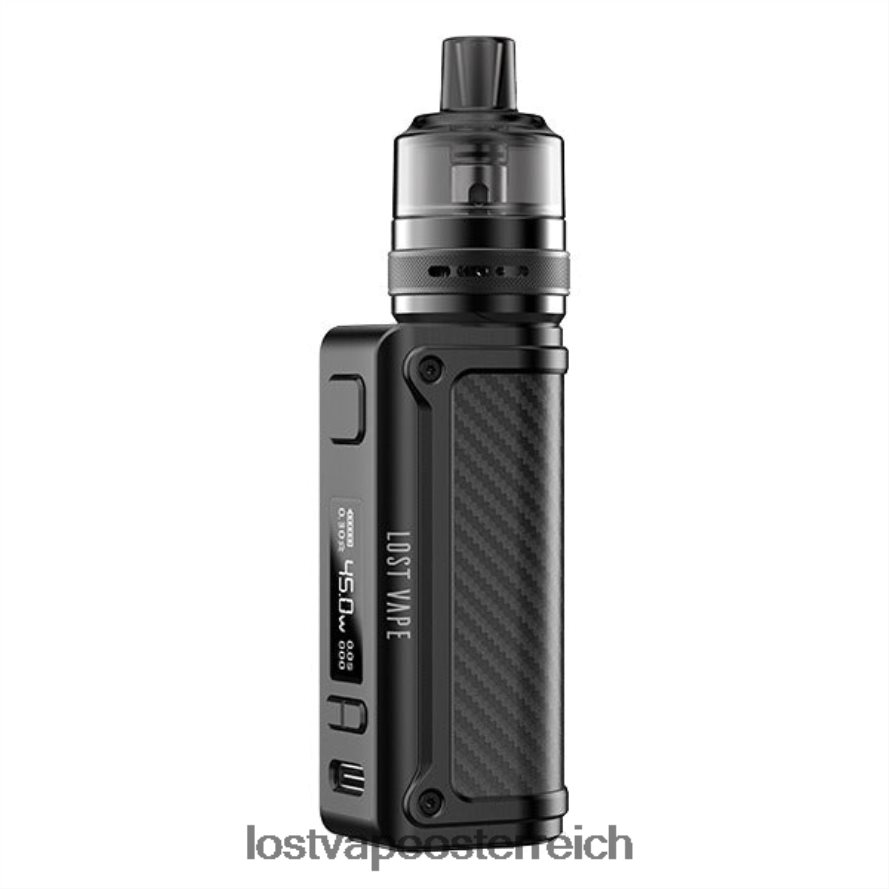Lost Vape Österreich - 66TH2621 Lost Vape Thelema Mini-Kit 45w | Ub Lite Pod Tank Kohlefaser