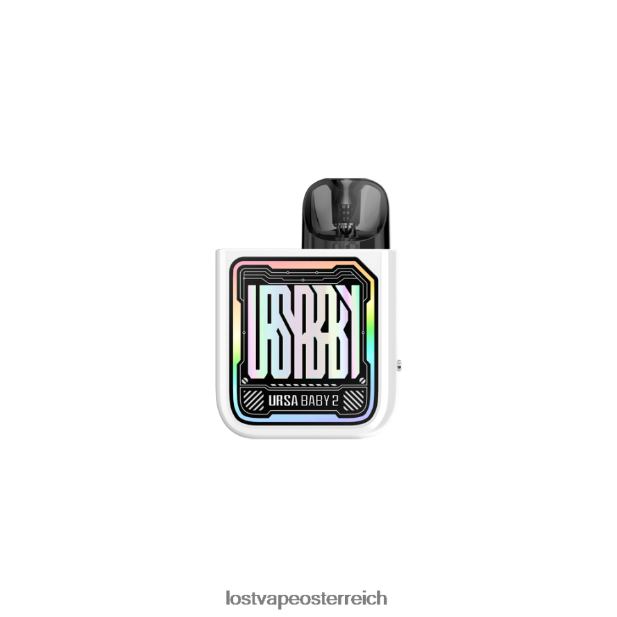 Lost Vape Wien - 66TH26352 Lost Vape URSA Baby 2 Bausatz | Pod-System Tech-Weiß/ausgefallenes Labyrinth
