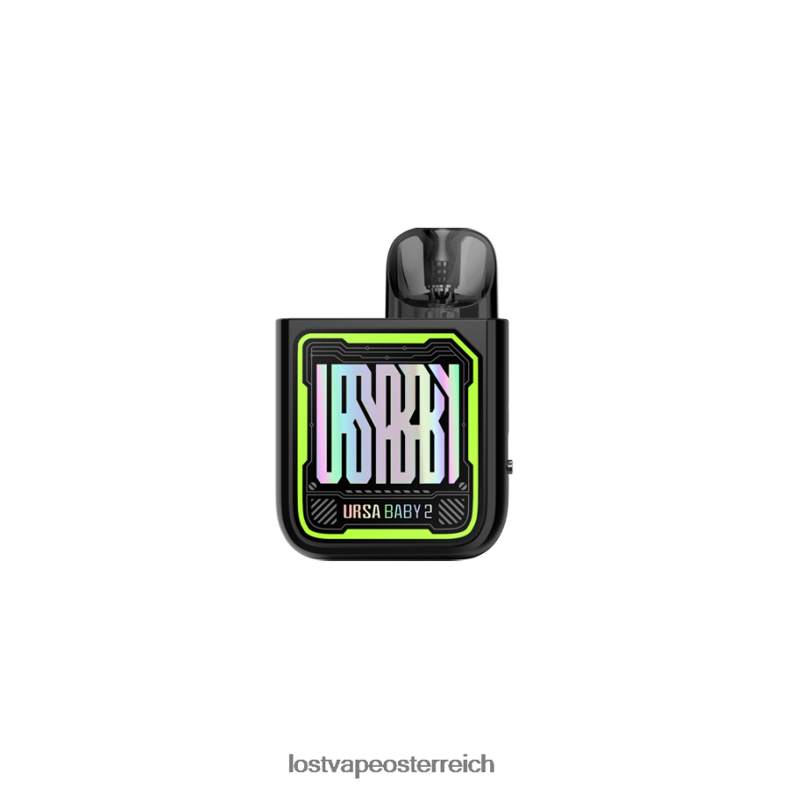 Lost Vape Wien - 66TH2642 Lost Vape URSA Baby 2 Bausatz | Pod-System Tech-Schwarz/ausgefallenes Labyrinth