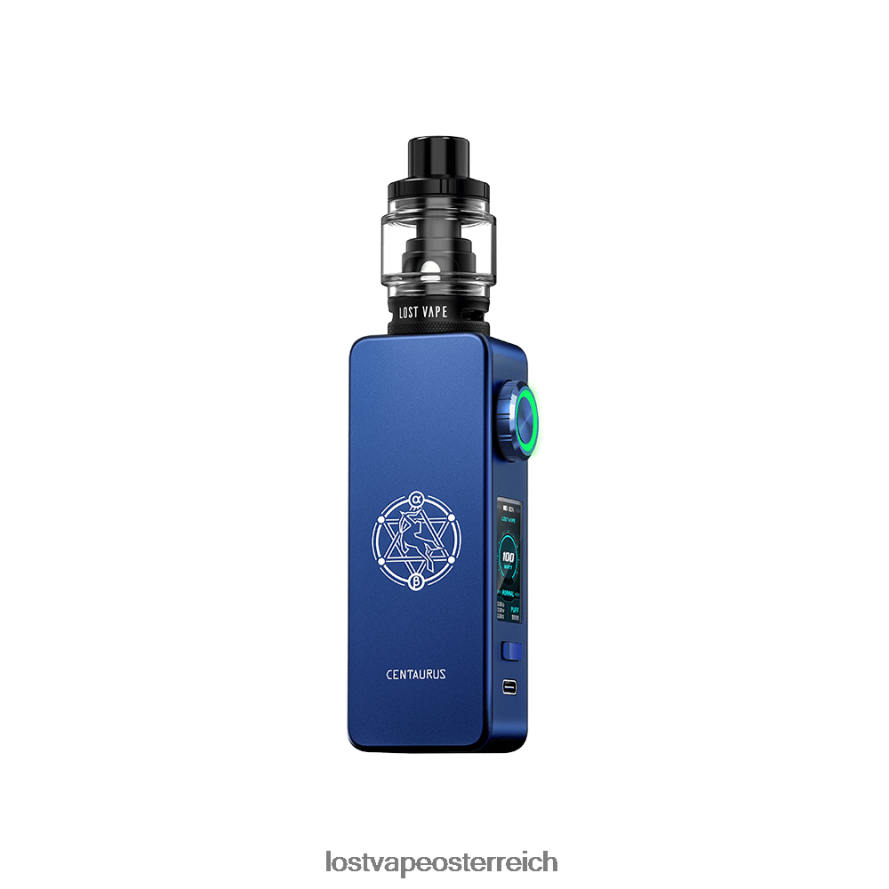 Lost Vape Kaufen Österreich - 66TH26424 Lost Vape Centaurus m100-Kit | Sub-Coo-Tank-Edition Mitternachtsblau