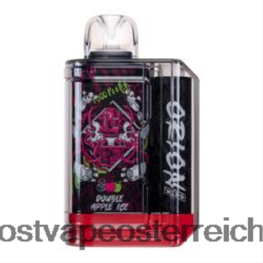 Lost Vape Disposable - 66TH2668 Lost Vape Orion Bar Einweg | 7500 Züge | 18ml | 50 mg doppeltes Apfeleis