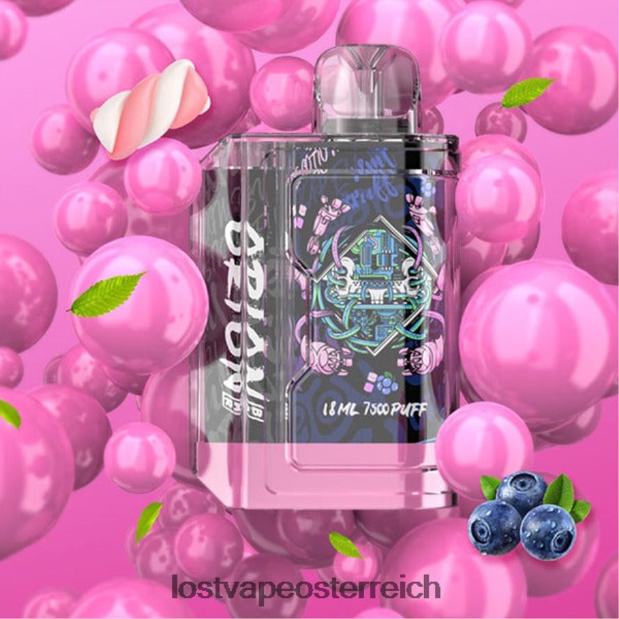 Lost Vape Disposable - 66TH2678 Lost Vape Orion Bar Einweg | 7500 Züge | 18ml | 50 mg blaue Zuckerwatte