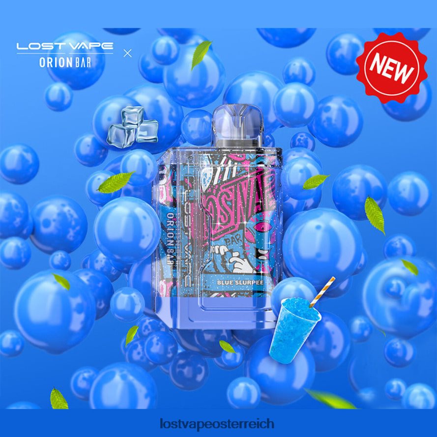 Lost Vape Disposable - 66TH2688 Lost Vape Orion Bar Einweg | 7500 Züge | 18ml | 50 mg blauer Slurpee