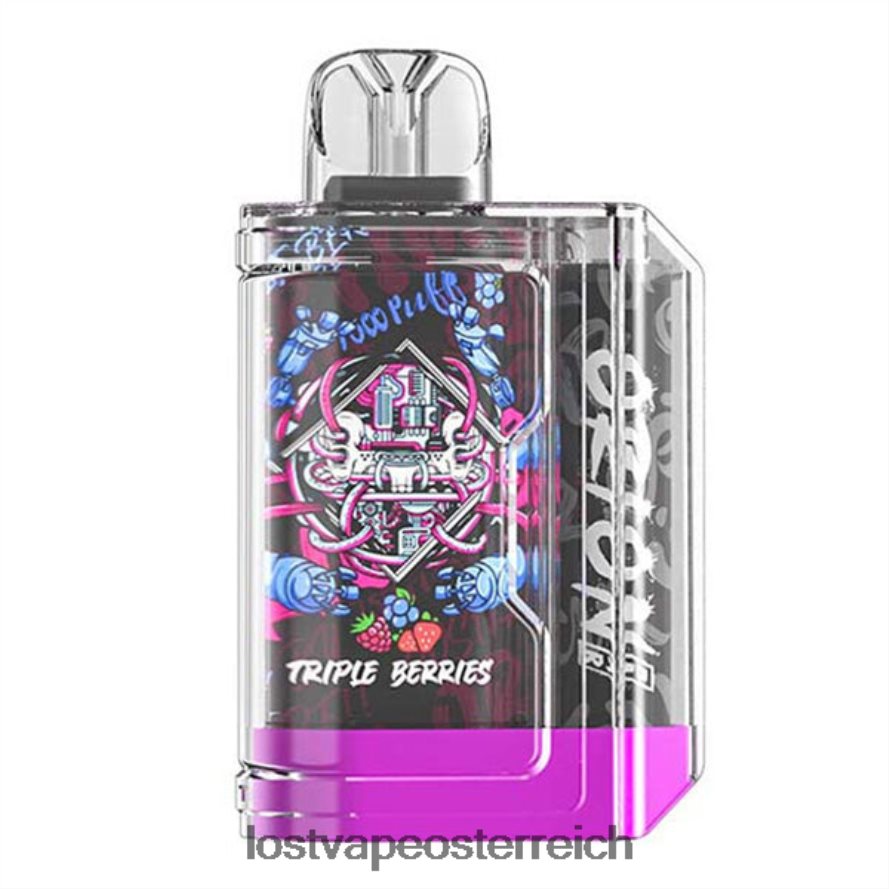 Lost Vape Flavors Österreich - 66TH2665 Lost Vape Orion Bar Einweg | 7500 Züge | 18ml | 50 mg dreifache Beeren