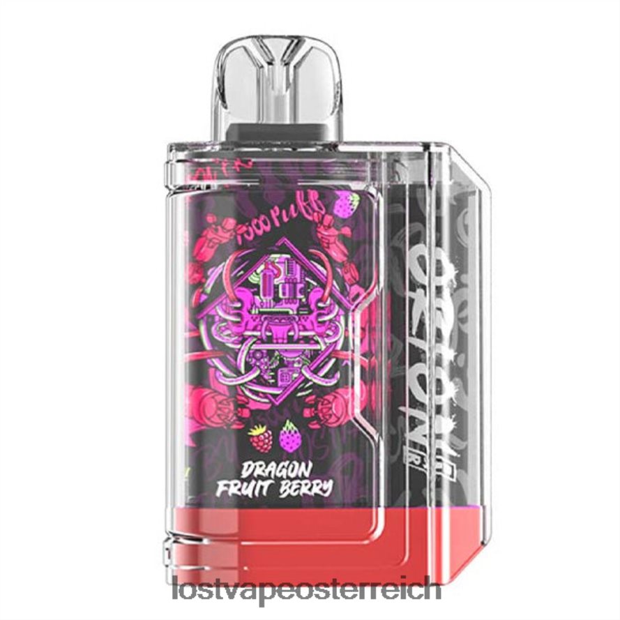 Lost Vape Kaufen Österreich - 66TH2664 Lost Vape Orion Bar Einweg | 7500 Züge | 18ml | 50 mg Drachenfruchtbeere