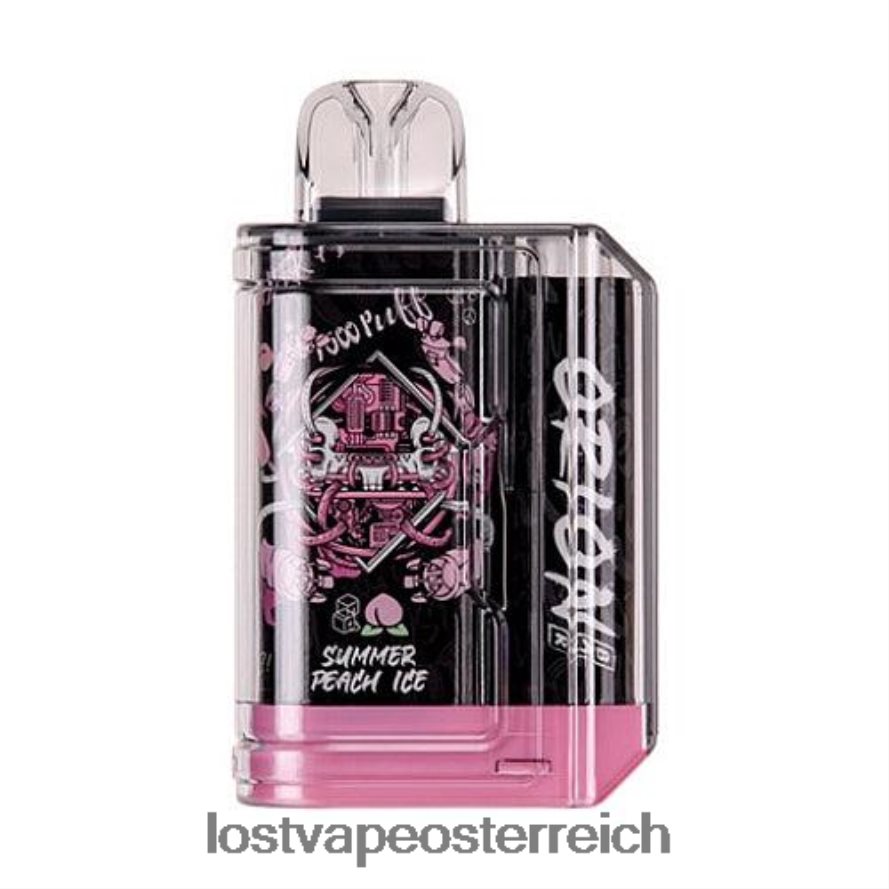 Lost Vape Review Österreich - 66TH2667 Lost Vape Orion Bar Einweg | 7500 Züge | 18ml | 50 mg Sommerpfirsicheis