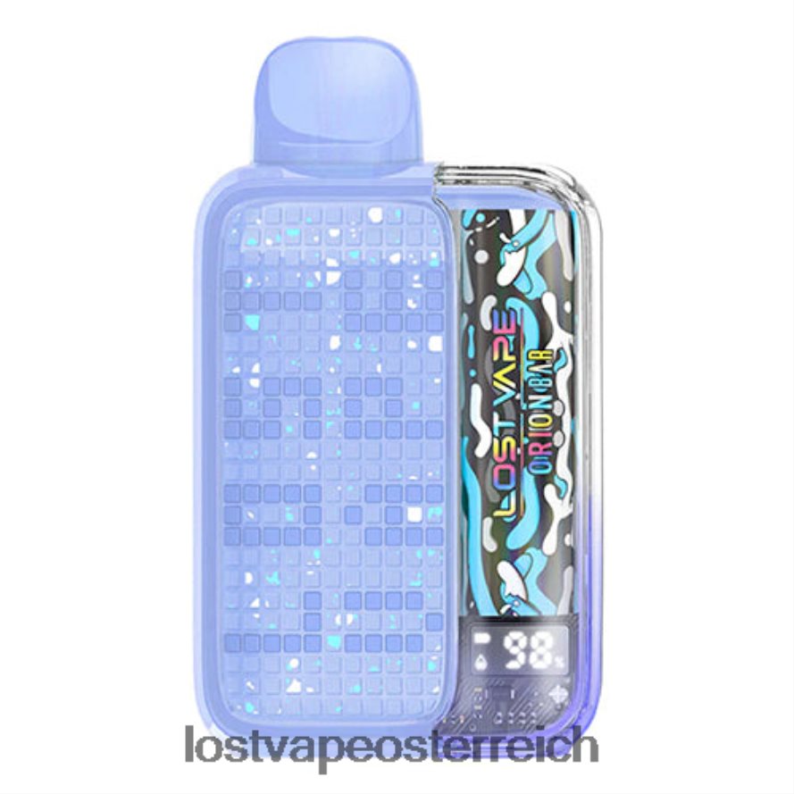 Lost Vape Wholesale - 66TH2626 Lost Vape Orion Riegel Einweg 10000 Sprühstöße 20 ml 50 mg blaues Razz-Eis