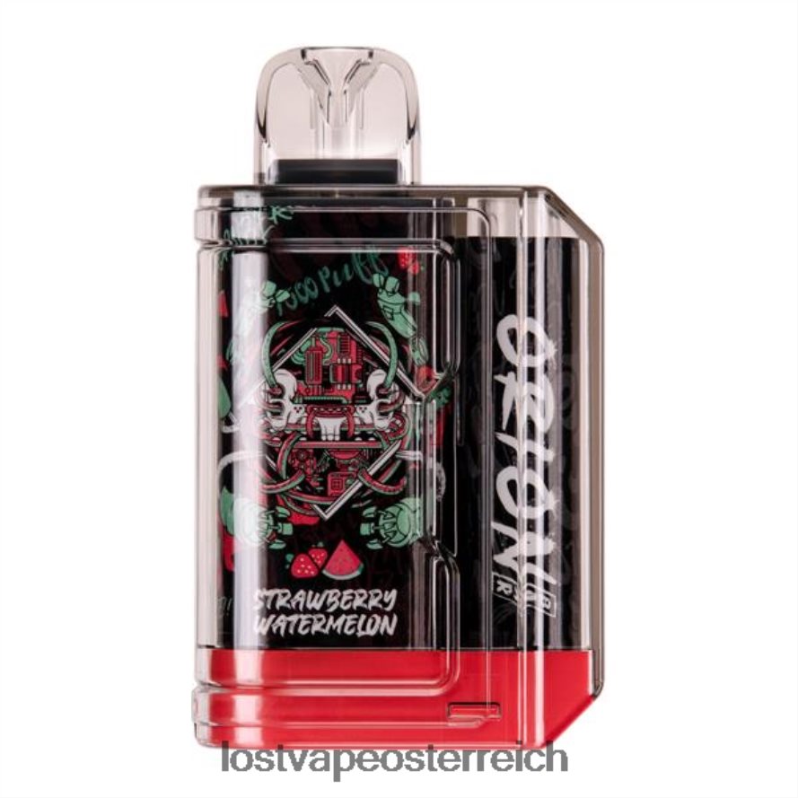 Lost Vape Wholesale - 66TH2666 Lost Vape Orion Bar Einweg | 7500 Züge | 18ml | 50 mg Erdbeerwassermelone