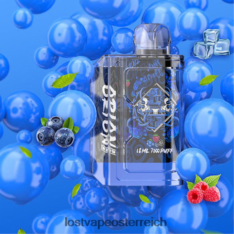 Lost Vape Wien - 66TH2682 Lost Vape Orion Bar Einweg | 7500 Züge | 18ml | 50 mg blaues Razz-Eis