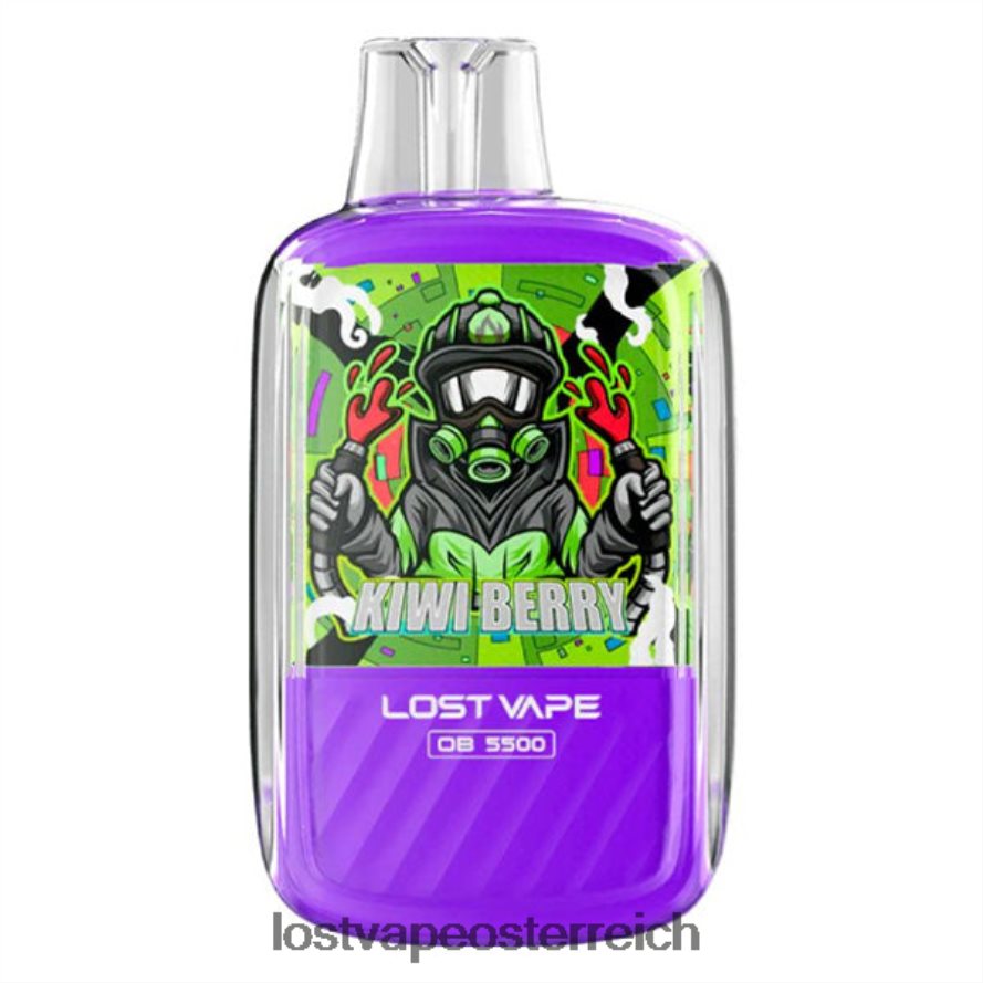 Lost Vape Wien - 66TH26102 Lost Vape Orion ob5500 5500 Züge 14 ml 50 mg Einwegartikel Kiwi-Beere