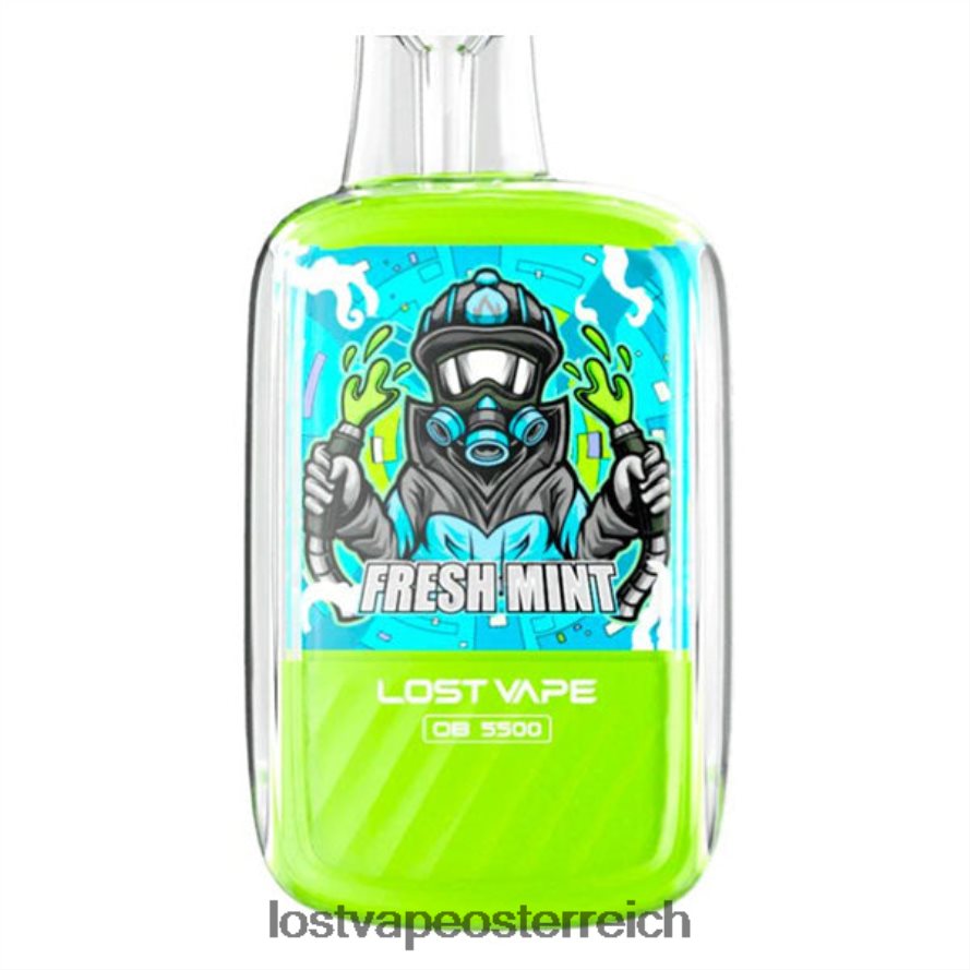 Lost Vape Österreich - 66TH26101 Lost Vape Orion ob5500 5500 Züge 14 ml 50 mg Einwegartikel frische Minze