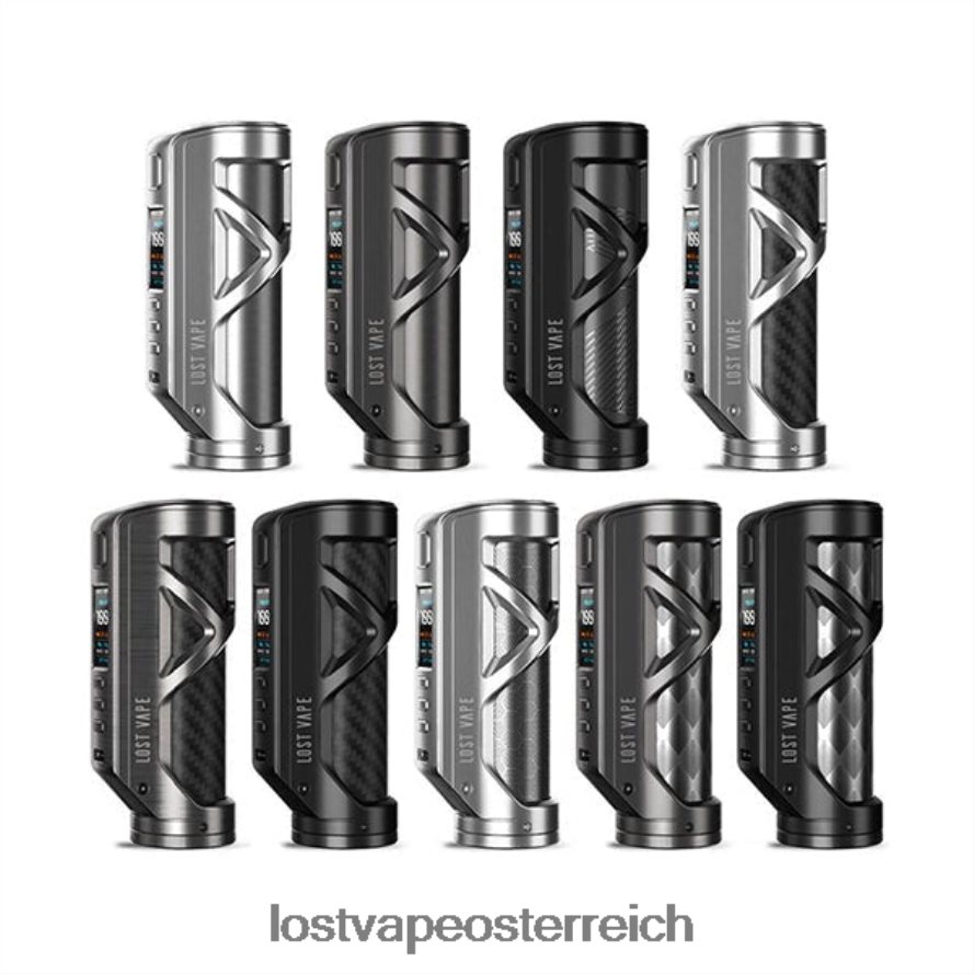 Lost Vape Österreich - 66TH26461 Lost Vape Cyborg Quest-Mod | 100 W Mattschwarz/Fischgrät