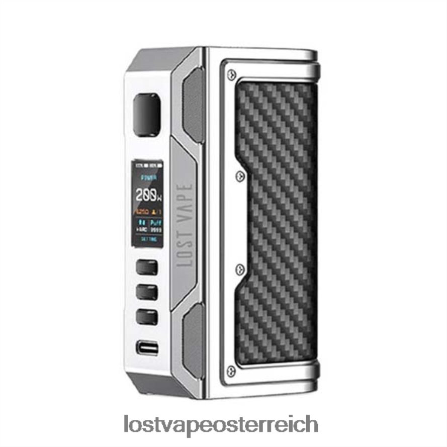 Lost Vape Price - 66TH26179 Lost Vape Thelema Quest 200w Mod Edelstahl/Kohlefaser