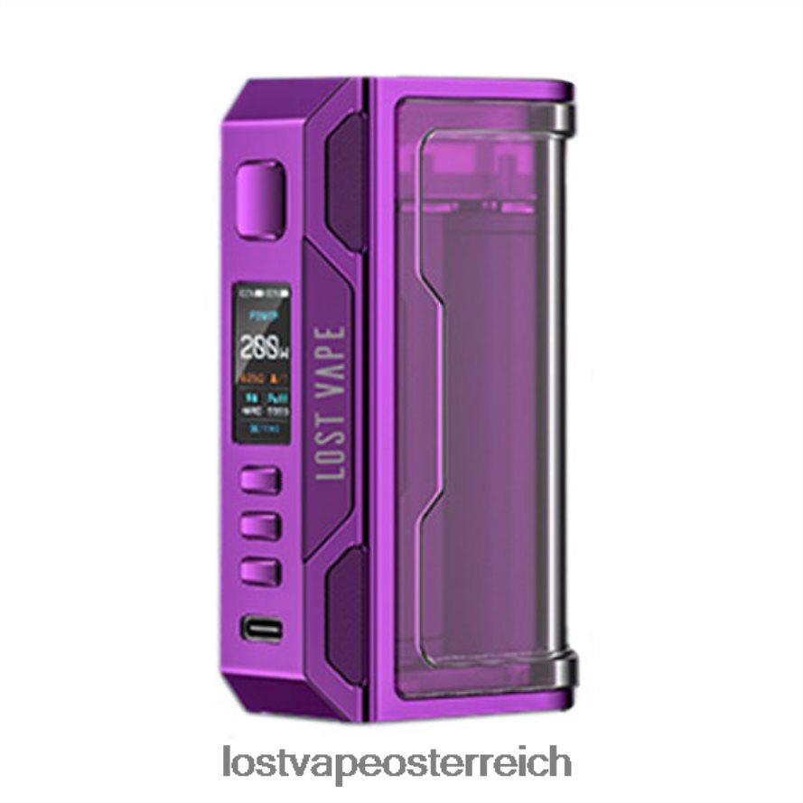 Lost Vape Review Österreich - 66TH26187 Lost Vape Thelema Quest 200w Mod lila/klar