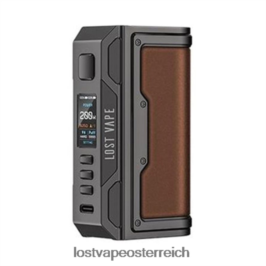 Lost Vape Wien - 66TH26182 Lost Vape Thelema Quest 200w Mod Rotguss/Leder
