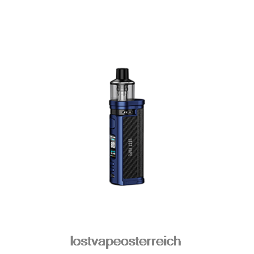 Lost Vape Österreich - 66TH26321 Lost Vape Centaurus q80 Pod-Mod Sierrablaue Kohlefaser