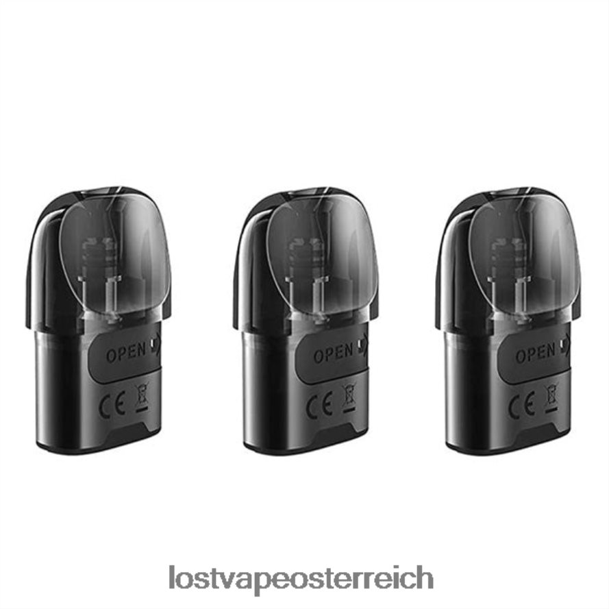 Lost Vape Wholesale - 66TH26126 Lost Vape URSA Ersatzkapseln | 2,5 ml (3er-Pack) grün 1.Ohm