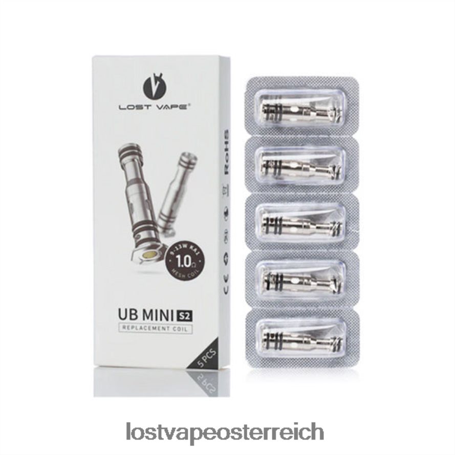 Lost Vape Kaufen Österreich - 66TH26134 Lost Vape UB Mini-Ersatzspulen (5er-Pack) 1.Ohm