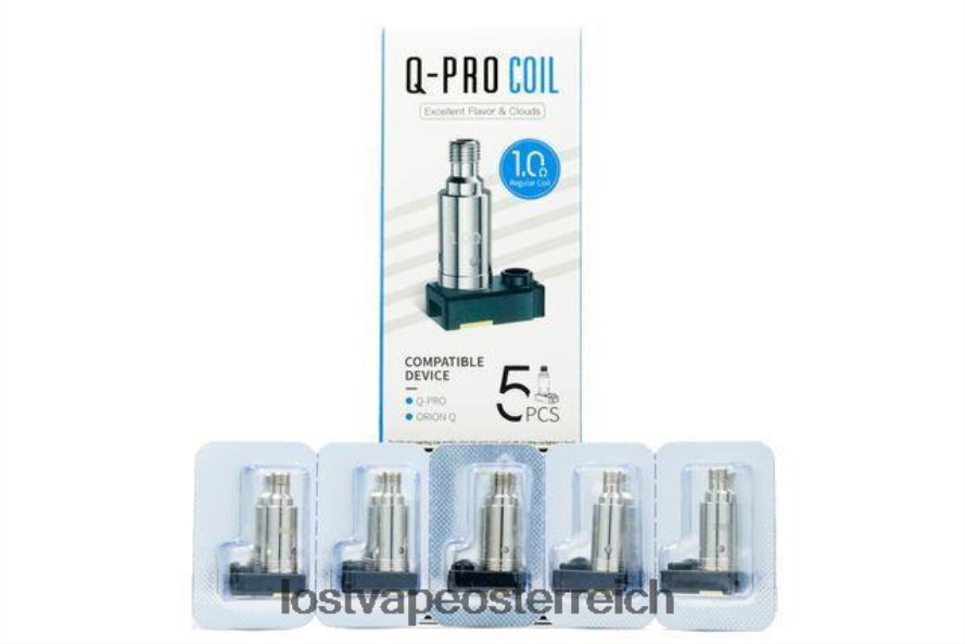 Lost Vape Price - 66TH26409 Lost Vape Orion Q-Pro-Spulen (5er-Pack) 1.Ohm