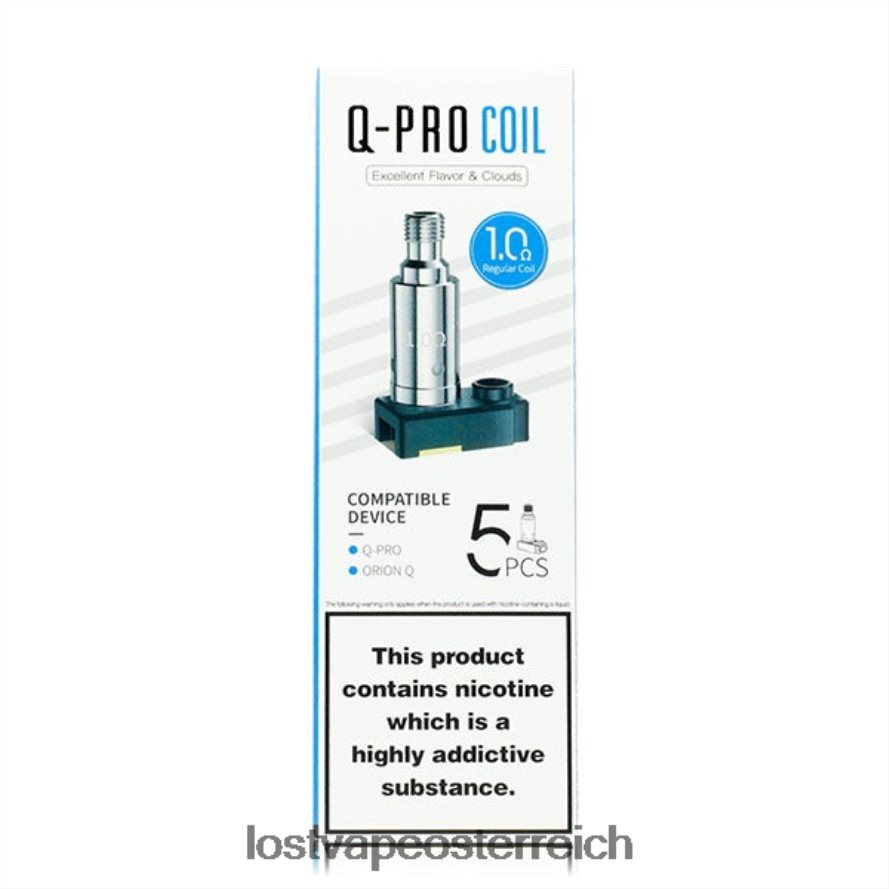 Lost Vape Price - 66TH26409 Lost Vape Orion Q-Pro-Spulen (5er-Pack) 1.Ohm