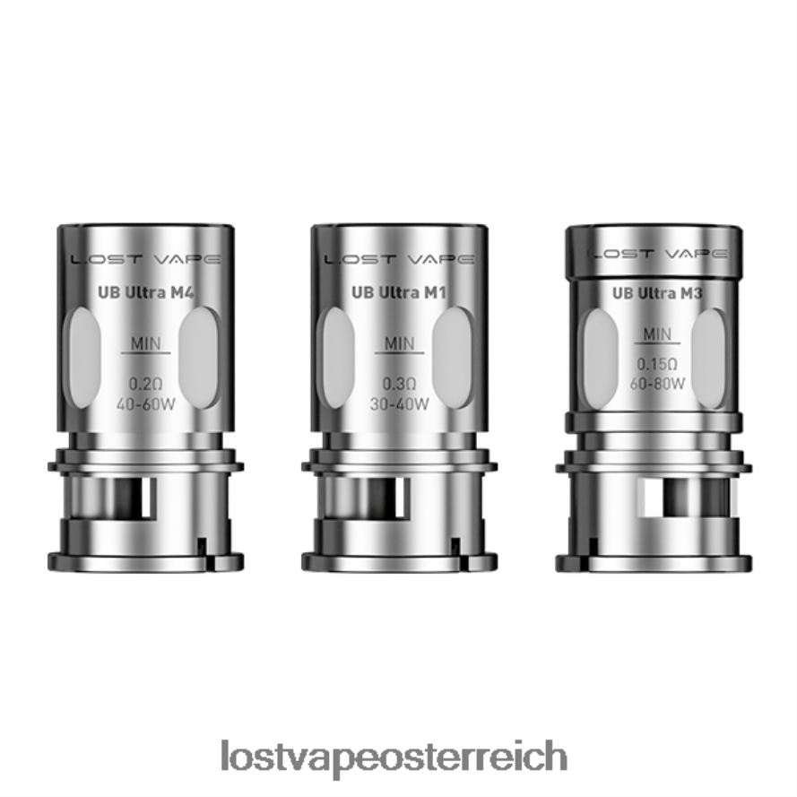 Lost Vape Wien - 66TH26132 Lost Vape UB Ultra-Coil-Serie (5er-Pack) m7 0,2 Ohm