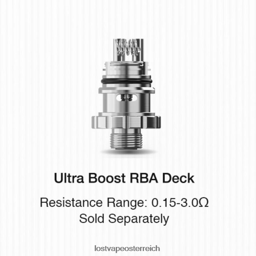 Lost Vape Österreich - 66TH26351 Lost Vape Ultra Boost-Spulen (5er-Pack) RBA-Deck